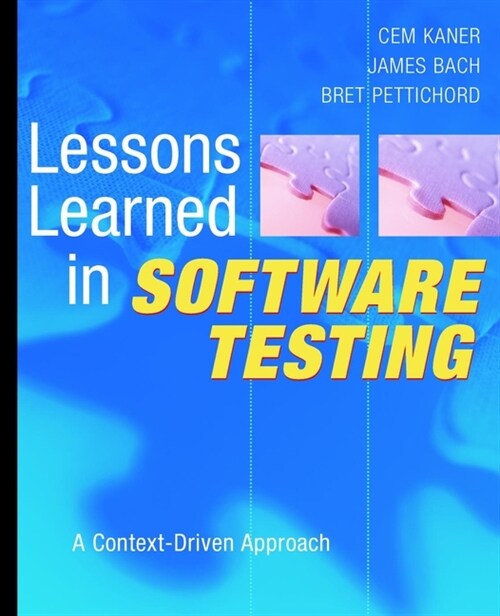 [eBook Code] Lessons Learned in Software Testing (eBook Code, 1st)