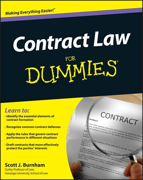 [eBook Code] Contract Law For Dummies (eBook Code, 1st)