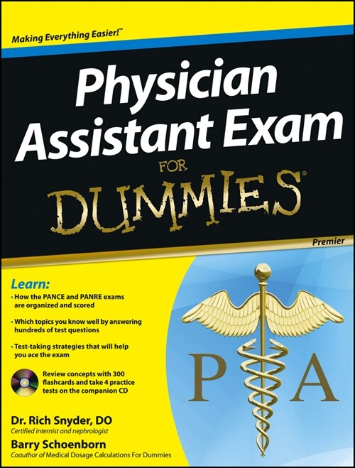 [eBook Code] Physician Assistant Exam For Dummies (eBook Code, 1st)