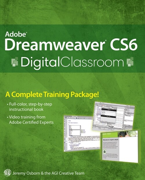 [eBook Code] Adobe Dreamweaver CS6 Digital Classroom (eBook Code, 1st)