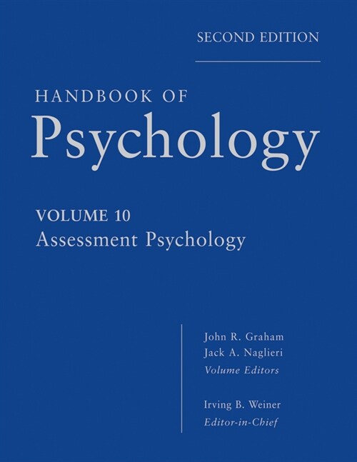[eBook Code] Handbook of Psychology, Assessment Psychology (eBook Code, 2nd)