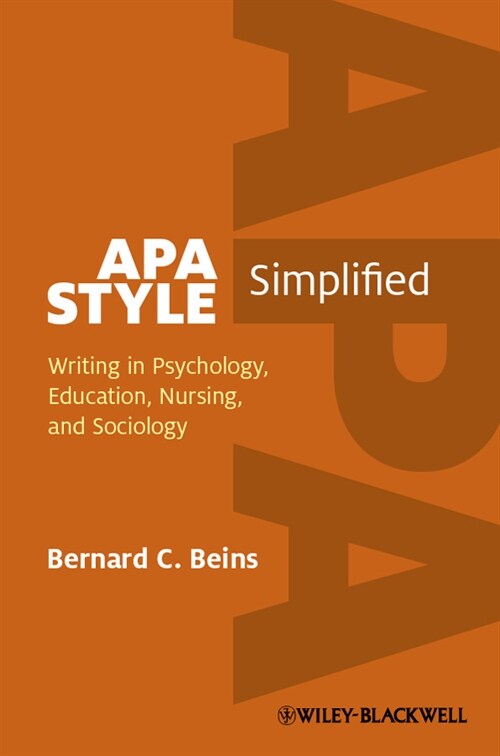[eBook Code] APA Style Simplified (eBook Code, 1st)
