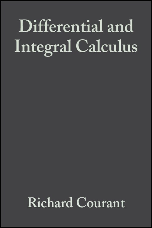[eBook Code] Differential and Integral Calculus, Volume 1 (eBook Code, 2nd)