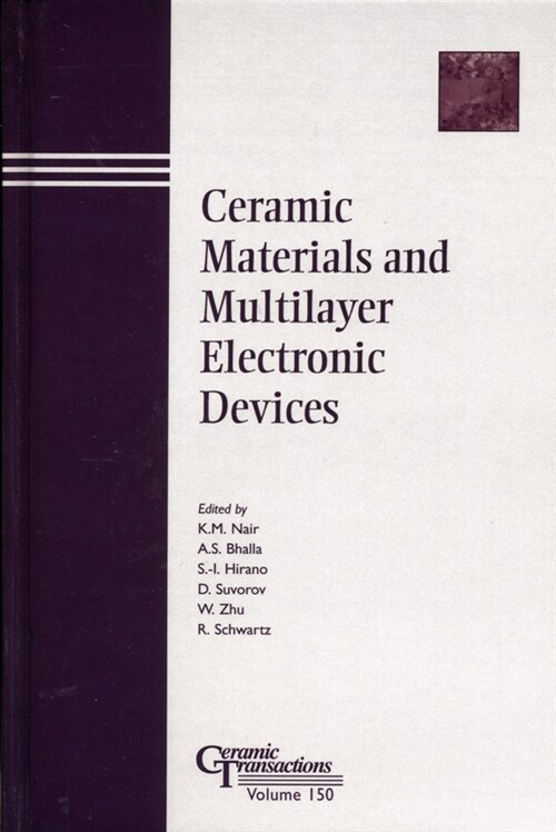 [eBook Code] Ceramic Materials and Multilayer Electronic Devices (eBook Code, 1st)