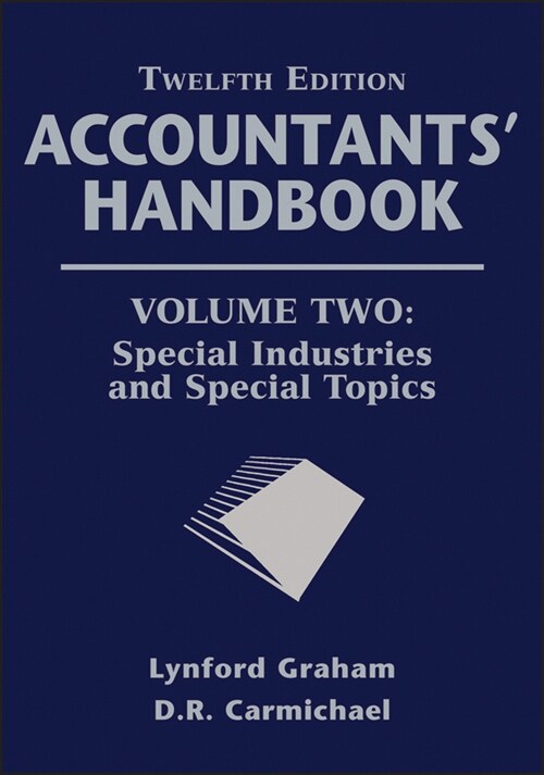 [eBook Code] Accountants Handbook, Special Industries and Special Topics (eBook Code, 12th)