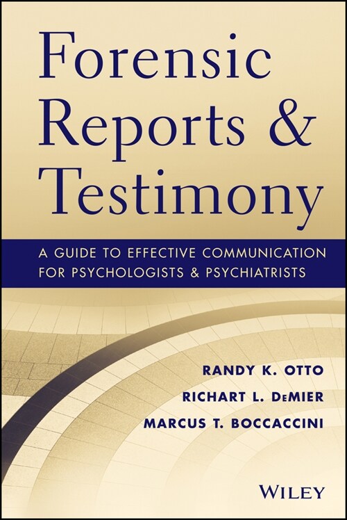 [eBook Code] Forensic Reports and Testimony (eBook Code, 1st)