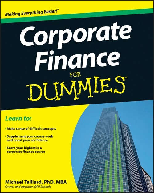 [eBook Code] Corporate Finance For Dummies (eBook Code, 1st)