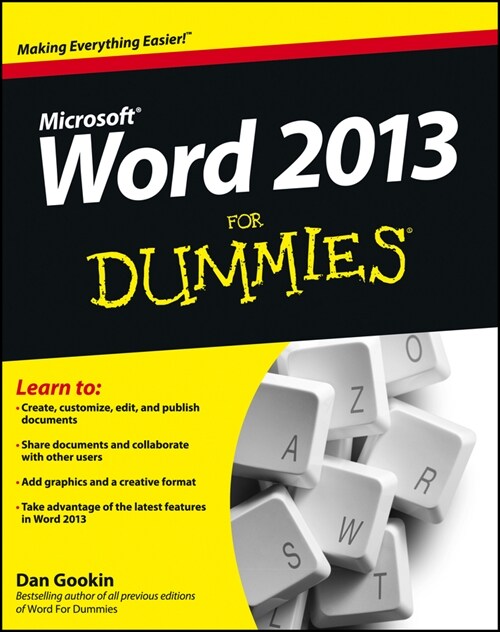 [eBook Code] Word 2013 For Dummies (eBook Code, 1st)