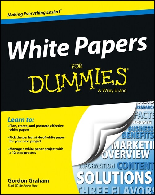 [eBook Code] White Papers For Dummies (eBook Code, 1st)