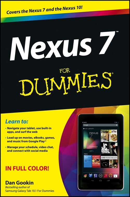 [eBook Code] Nexus 7 For Dummies (Google Tablet) (eBook Code, 1st)