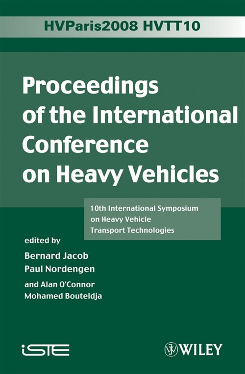 [eBook Code] Proceedings of the International Conference on Heavy Vehicles, HVTT10 (eBook Code, 1st)
