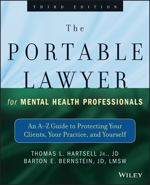 [eBook Code] The Portable Lawyer for Mental Health Professionals (eBook Code, 3rd)