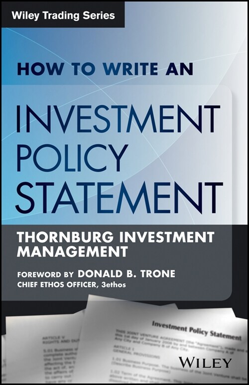 [eBook Code] How to Write an Investment Policy Statement (eBook Code, 2nd)