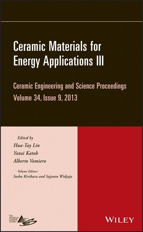 [eBook Code] Ceramic Materials for Energy Applications III, Volume 34, Issue 9 (eBook Code, 1st)