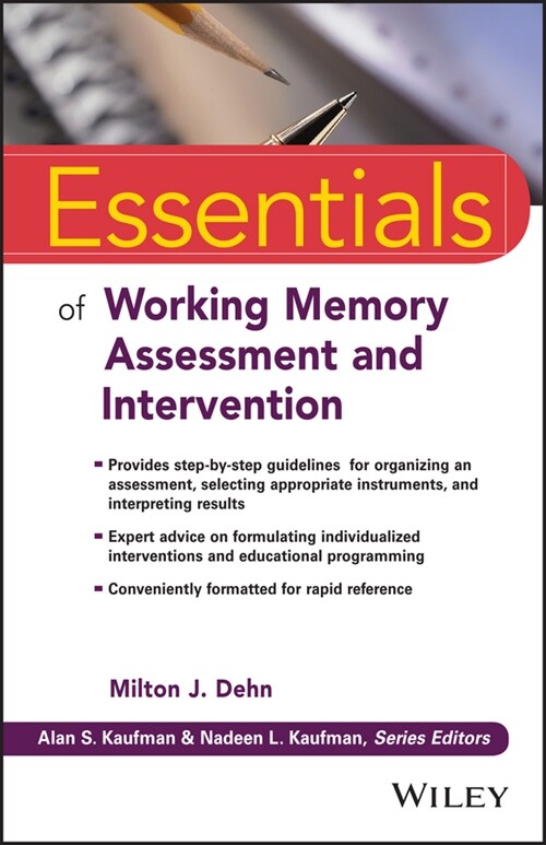 [eBook Code] Essentials of Working Memory Assessment and Intervention (eBook Code, 1st)