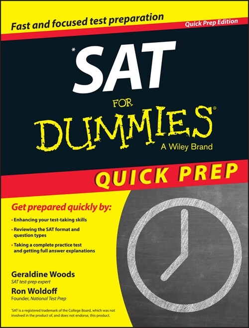 [eBook Code] SAT For Dummies 2015 Quick Prep (eBook Code, 9th)