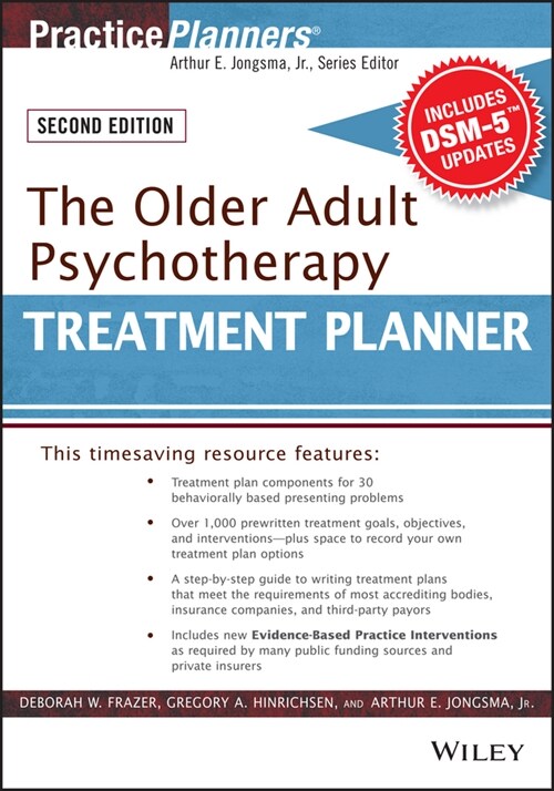 [eBook Code] The Older Adult Psychotherapy Treatment Planner, with DSM-5 Updates, 2nd Edition (eBook Code, 3rd)