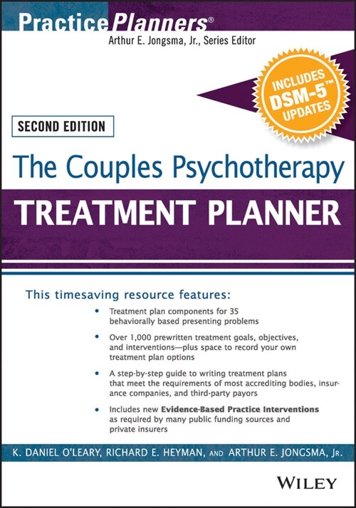 [eBook Code] The Couples Psychotherapy Treatment Planner, with DSM-5 Updates (eBook Code, 2nd)