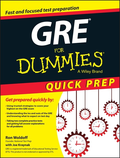 [eBook Code] GRE For Dummies Quick Prep  (eBook Code, 1st)