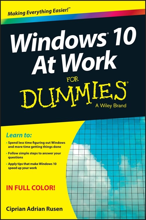 [eBook Code] Windows 10 At Work For Dummies (eBook Code, 1st)