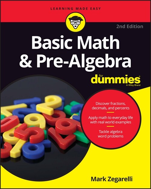 [eBook Code] Basic Math & Pre-Algebra For Dummies (eBook Code, 2nd)