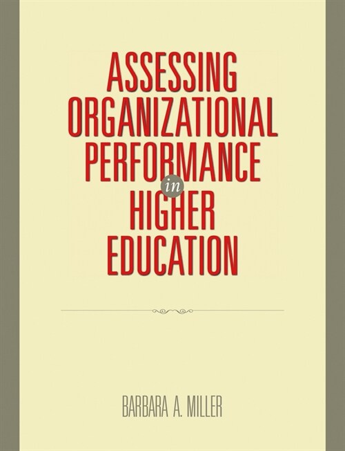 [eBook Code] Assessing Organizational Performance in Higher Education (eBook Code, 1st)