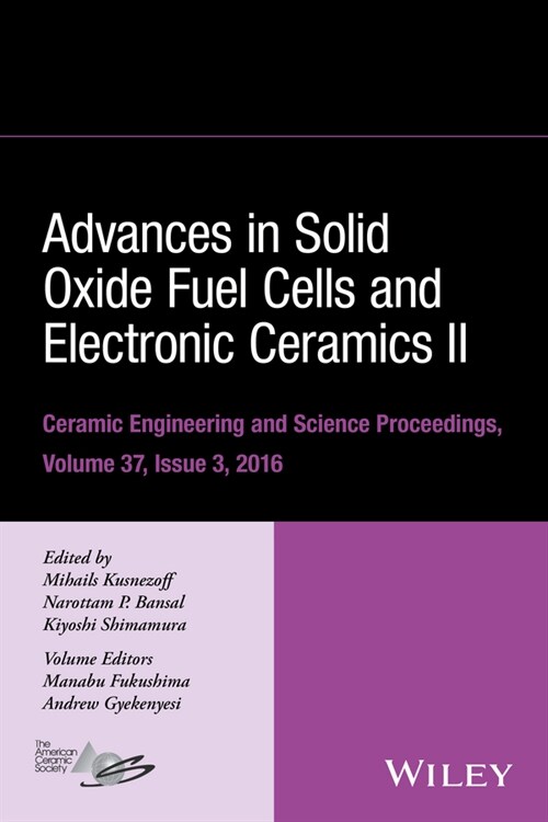 [eBook Code] Advances in Solid Oxide Fuel Cells and Electronic Ceramics II, Volume 37, Issue 3 (eBook Code, 1st)