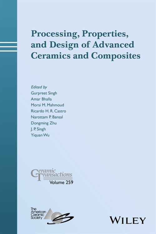 [eBook Code] Processing, Properties, and Design of Advanced Ceramics and Composites (eBook Code, 1st)