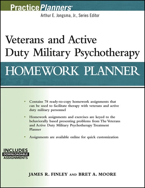 [eBook Code] Veterans and Active Duty Military Psychotherapy Homework Planner (eBook Code, 1st)