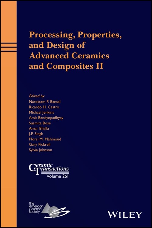 [eBook Code] Processing, Properties, and Design of Advanced Ceramics and Composites II (eBook Code, 1st)