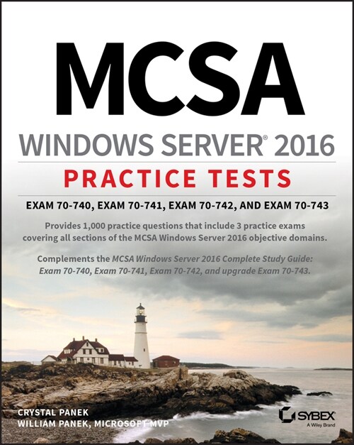 [eBook Code] MCSA Windows Server 2016 Practice Tests (eBook Code, 1st)