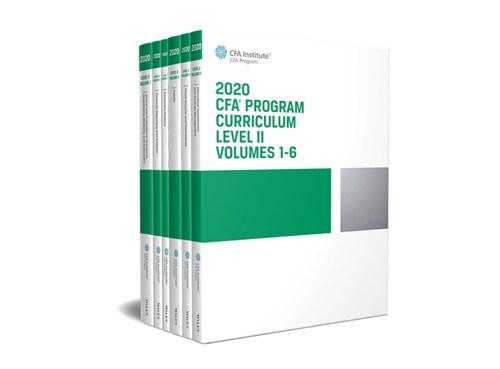 [eBook Code] CFA Program Curriculum 2020 Level II Volumes 1-6 Box Set (eBook Code, 1st)
