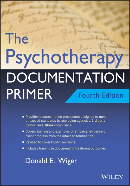 [eBook Code] The Psychotherapy Documentation Primer (eBook Code, 4th)