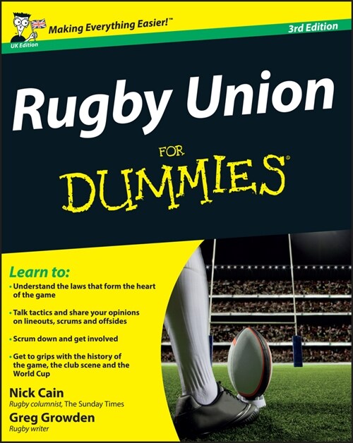 [eBook Code] Rugby Union For Dummies (eBook Code, 3rd)