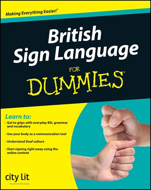 [eBook Code] British Sign Language For Dummies (eBook Code, 1st)