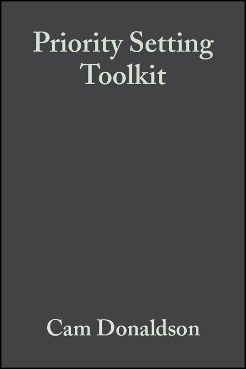 [eBook Code] Priority Setting Toolkit (eBook Code, 1st)