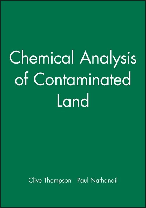 [eBook Code] Chemical Analysis of Contaminated Land (eBook Code, 1st)