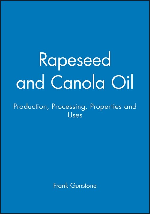 [eBook Code] Rapeseed and Canola Oil (eBook Code, 1st)