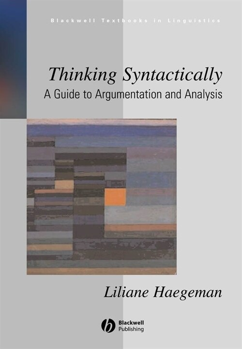 [eBook Code] Thinking Syntactically (eBook Code, 1st)