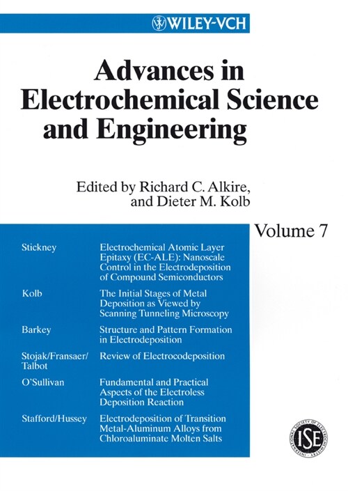 [eBook Code] Advances in Electrochemical Science and Engineering, Volume 7 (eBook Code, 1st)