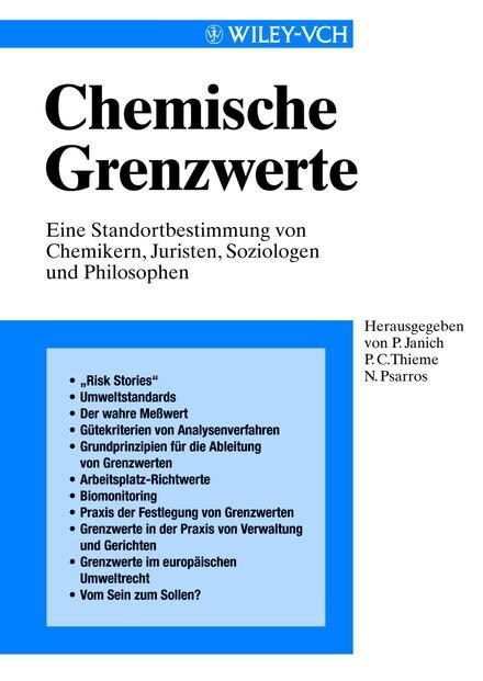 [eBook Code] Chemische Grenzwerte (eBook Code, 1st)