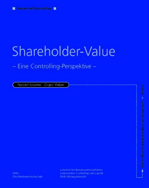 [eBook Code] Shareholder Value (eBook Code, 1st)