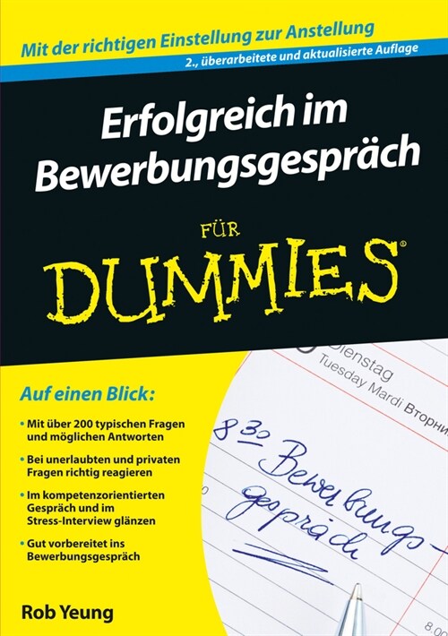 [eBook Code] Erfolgreich im Bewerbungsgespräch für Dummies (eBook Code, 2nd)