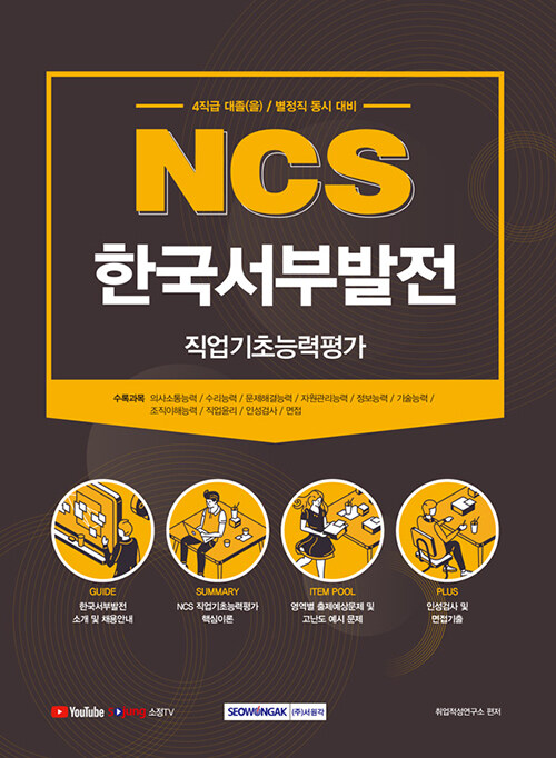 2021 NCS 한국서부발전 직업기초능력평가