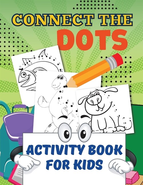 Connect the Dots Activity Book for Kids (Paperback)