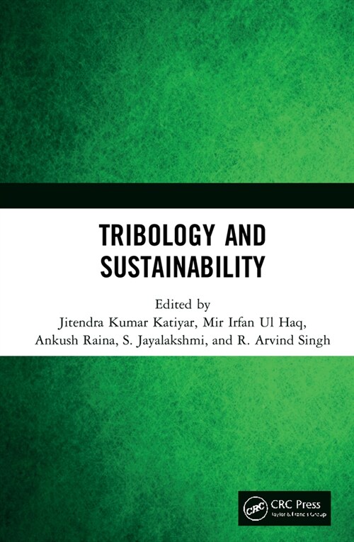 Tribology and Sustainability (Hardcover, 1)
