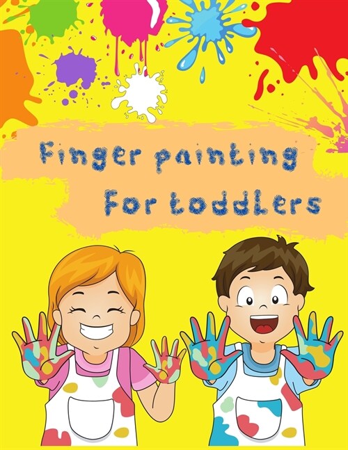 Fingerpaint book for toddlers (Paperback)