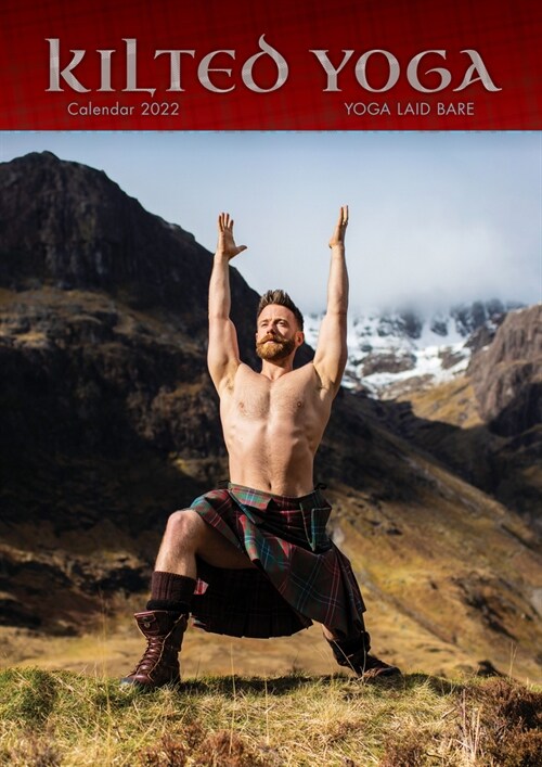 KILTED YOGA A3 CALENDAR 2022 (Spiral Bound)