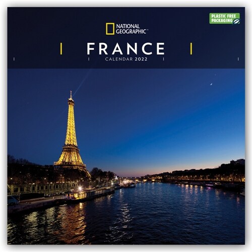 FRANCE NATIONAL GEOGRAPHIC SQUARE WALL C (Spiral Bound)