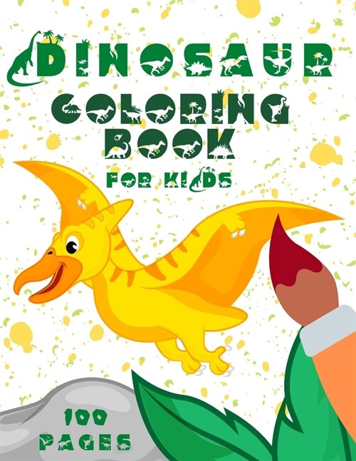 Dinosaur Coloring Book for Kids: Coloring Book for Toddlers 2-4 years - Easy and Thick Lines (Paperback)